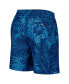 Men's Navy Chicago Bears Santiago Palms Board Shorts