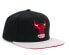 Фото #2 товара MENS MITCHELL & NESS NBA SSBSTS SNAPBACK HWC BULLS - BLACK