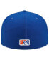 ფოტო #2 პროდუქტის Men's Blue Brooklyn Cyclones Amazins Theme Night 59FIFTY Fitted Hat