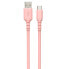 Фото #1 товара Кабель USB A — USB-C DCU Розовый 1 m