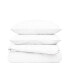 Фото #2 товара French Linen and Cotton Duvet & Sham Set - Full/Queen