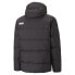 Фото #2 товара Puma Hooded Down Puffer Full Zip Jacket Mens Black Coats Jackets Outerwear 84998