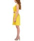 ფოტო #6 პროდუქტის Women's Belted V-Neck Sleeveless Dress