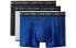 Фото #1 товара Трусы Calvin Klein с логотипом, 3 шт., разные цвета