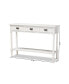 Фото #7 товара Garvey French Provincial Finished Wood 3-Drawer Entryway Console Table