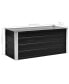 Фото #3 товара Garden Raised Bed Anthracite 39.4"x15.7"x17.7" Galvanized Steel