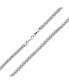 Фото #1 товара Heavy Duty Biker Jewelry Curb Wheat Link Foxtail Solid Chain Necklace Men Silver Tone Stainless Steel 5MM, 30 Inch