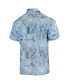 Фото #4 товара Men's Light Blue Kentucky Wildcats Vintage-Like Floral Button-Up Shirt