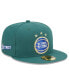 ფოტო #4 პროდუქტის Men's Green Detroit Pistons 2022/23 City Edition Alternate Logo 59FIFTY Fitted Hat