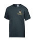 ფოტო #2 პროდუქტის Men's Charcoal Distressed Wake Forest Demon Deacons Vintage-Like Logo T-shirt