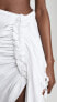 Just BEE Queen Women's Tulum Cover Up Skirt Swimwear White Size Small - фото #6