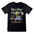 ფოტო #1 პროდუქტის HEROES Rick & Morty Oh It Gets Darker short sleeve T-shirt
