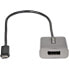 Фото #4 товара USB C to DisplayPort Adapter - 8K/4K 60Hz USB-C to DisplayPort 1.4 Adapter Dongle - USB Type-C to DP Monitor Video Converter - Works w/Thunderbolt 3 - w/12" Long Attached Cable - USB Type-C - DisplayPort output - 7680 x 4320 pixels