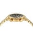 ფოტო #2 პროდუქტის Men's Swiss Gold Ion Plated Stainless Steel Bracelet Watch 43mm