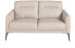 Фото #5 товара 2-Sitzer-Sofa aus grauem Leder und Stahl