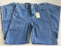 Levi's Women's Baggy Dad Foolish Love Blue Straight Utility Jeans 24 x 30 New