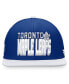 ფოტო #3 პროდუქტის Men's Blue, White Toronto Maple Leafs Heritage Retro Two-Tone Snapback Hat