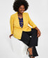 Plus Size Crepe One-Button Blazer