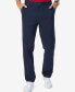 Men's Classic-Fit Stretch Solid Flat-Front Chino Deck Pants