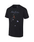 Men's Black Michael Jackson Chrome Shine T-Shirt