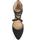 ფოტო #10 პროდუქტის Women's Marlee Strappy Pointed Toe Flats