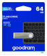 Фото #3 товара GoodRam UUN2 - 64 GB - USB Type-A - 2.0 - 20 MB/s - Capless - Silver