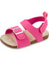 Baby Buckle Faux Cork Sandals 0