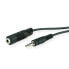 Фото #3 товара ROLINE 3.5mm Extension Cable, M/F 3 m, 3.5mm, Male, 3.5mm, Female, 3 m, Black