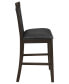 Фото #4 товара Prentiss 2-Piece Asian Hardwood Upholstered Counter Height Chair Set