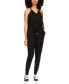 Фото #1 товара Michael Michael Kors 296681 Women Logo Cross-Back Jumpsuit, Size Regular XS