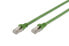 Фото #2 товара digitus DK-1644-A-PUR-150 сетевой кабель 15 m Cat6a S/FTP (S-STP) Зеленый