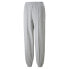 Puma Classics Logo Elastic Waist Sweatpants Womens Grey Casual Athletic Bottoms