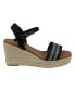 Фото #2 товара Women's Solene Slingback Espadrille Wedge Sandals