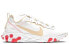 Nike React Element 55 White Desert Ember 低帮 跑步鞋 女款 米白红 / Кроссовки Nike React Element 55 White Desert Ember BQ2728-101