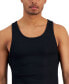 Men's 4-Pk. Regular-Fit Solid Tanks, Created for Macy's