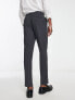 Фото #2 товара ASOS DESIGN slim smart trouser in charcoal