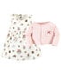 Фото #3 товара Toddler Boys Cotton Dress and Cardigan 2pc Set, Sweet Bakery