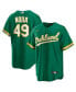 Men's Ryan Noda Kelly Green Oakland Athletics Alternate Replica Jersey Зеленый, M - фото #1