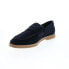 Фото #4 товара Bruno Magli Forteza MB1FORN1 Mens Blue Suede Loafers & Slip Ons Penny Shoes 9.5