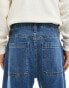 Фото #4 товара Hollister baggy fit jeans in mid wash