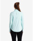 ფოტო #2 პროდუქტის Women's UPF 50+ Sun Protective Relaxed Mock Zip Top