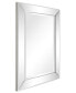 Фото #2 товара Solid Wood Frame Covered with Beveled Clear Mirror - 40" x 30"