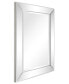 Solid Wood Frame Covered with Beveled Clear Mirror - 40" x 30"