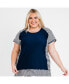 Plus Size Loose Fit Adele Swim Top