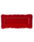 Perlette Red 2-Pc. Platter Set