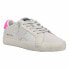 Фото #2 товара Vintage Havana Flair Glitter Lace Up Womens Pink, White Sneakers Casual Shoes F