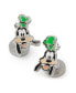 Фото #2 товара Men's Goofy Two Faces Cufflinks