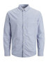 Фото #1 товара Men´s shirt JJEOXFORD SHIRT LS NOOS Slim Fit 12182486 Cashmere Blue