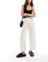 Фото #1 товара Stradivarius linen look culotte in natural