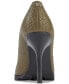 Madelyn Slip On Pointed Toe Lug Sole Pumps